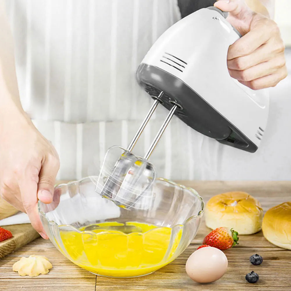 100W Electric Wireless Hand Mixer Kitchen Hand Blender 7 Speeds