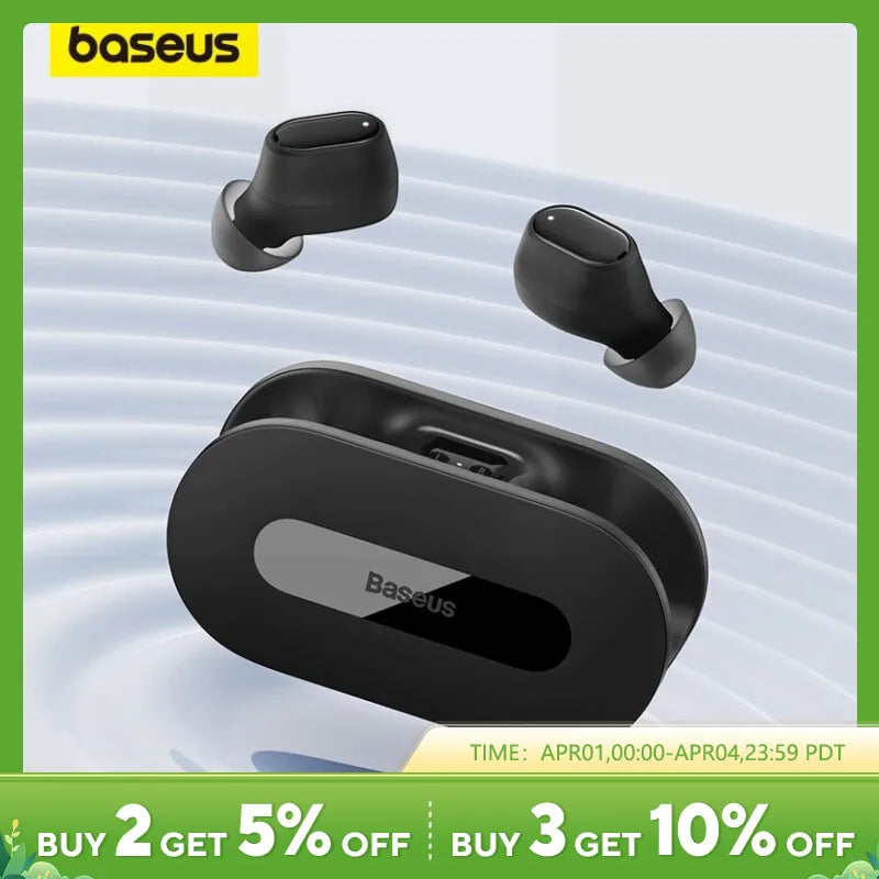 Baseus Bowie EZ10 TWS Earphone Bluetooth 5.3 Wirel