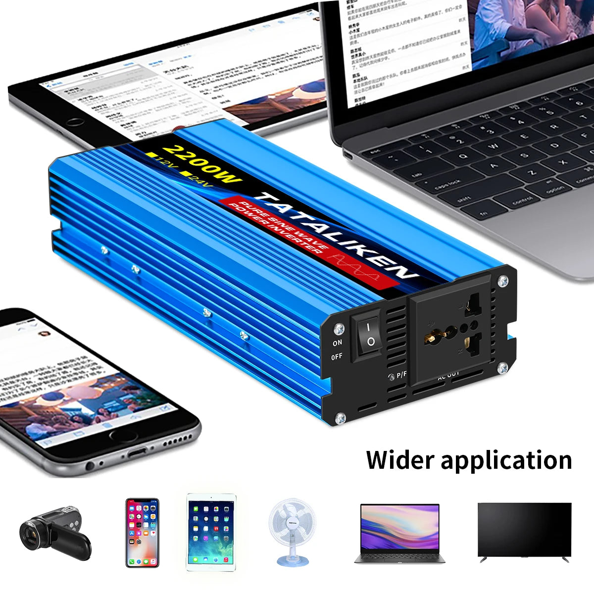 1600W-10000W Pure Sine Wave Power Inverter DC