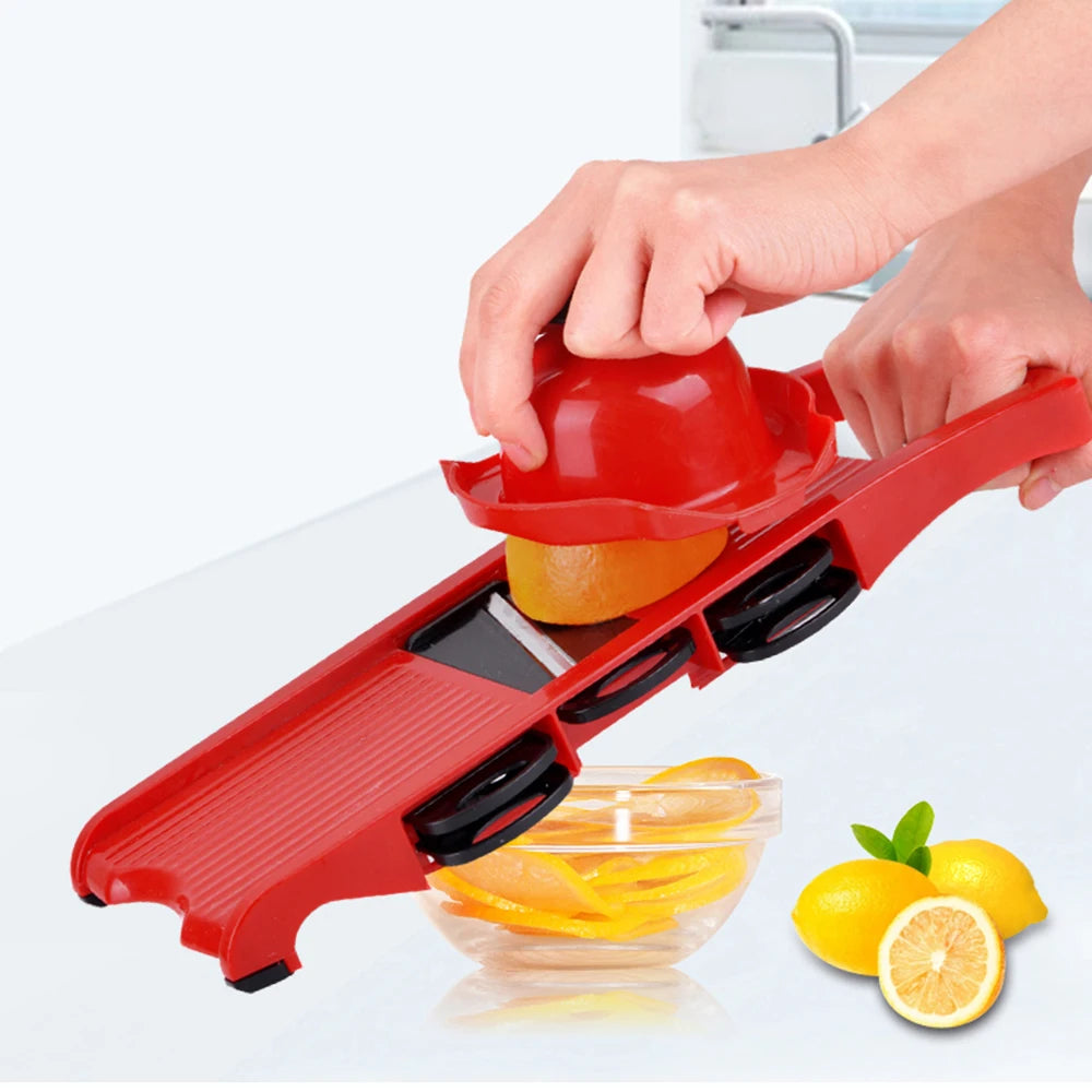 6 Blades Slicer Multi Function Vegetable
