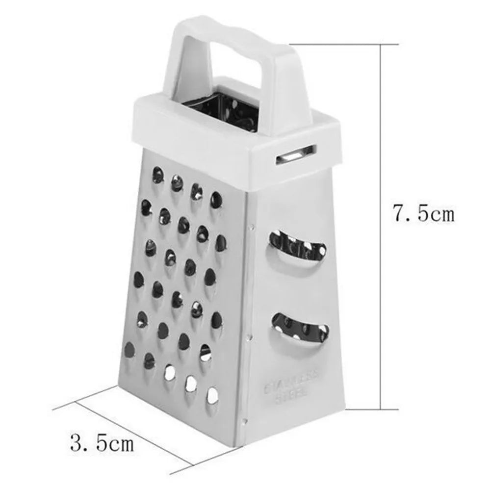 Stainless Steel Mini Four-Sided Cucumber Grater Fruit Planer Cheese Slicers Carrot Vegetables Cutter Home Smart Kitchen Gadgets