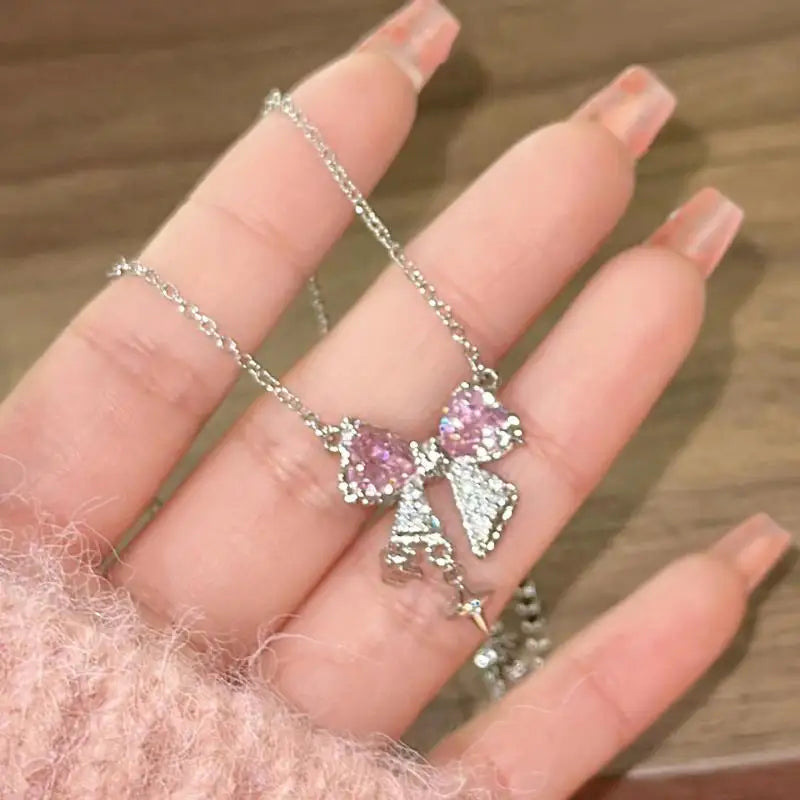 Korea New Design Bowknot Pink