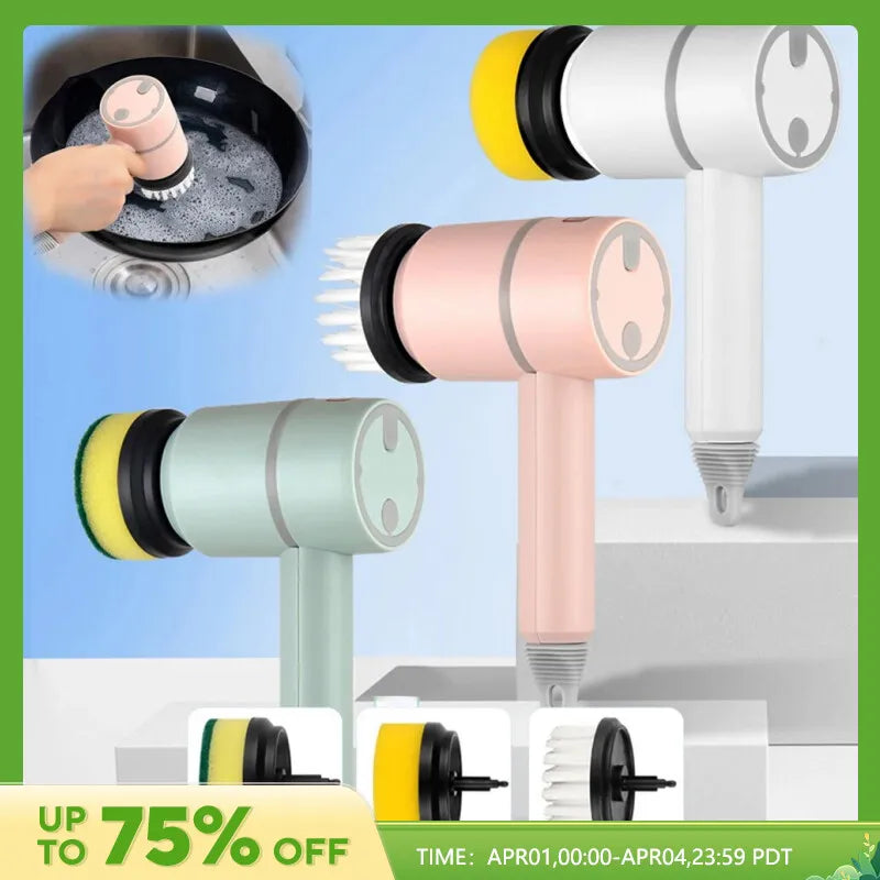 Electric Cleaning Brush Multi-functional Home USB Gadget