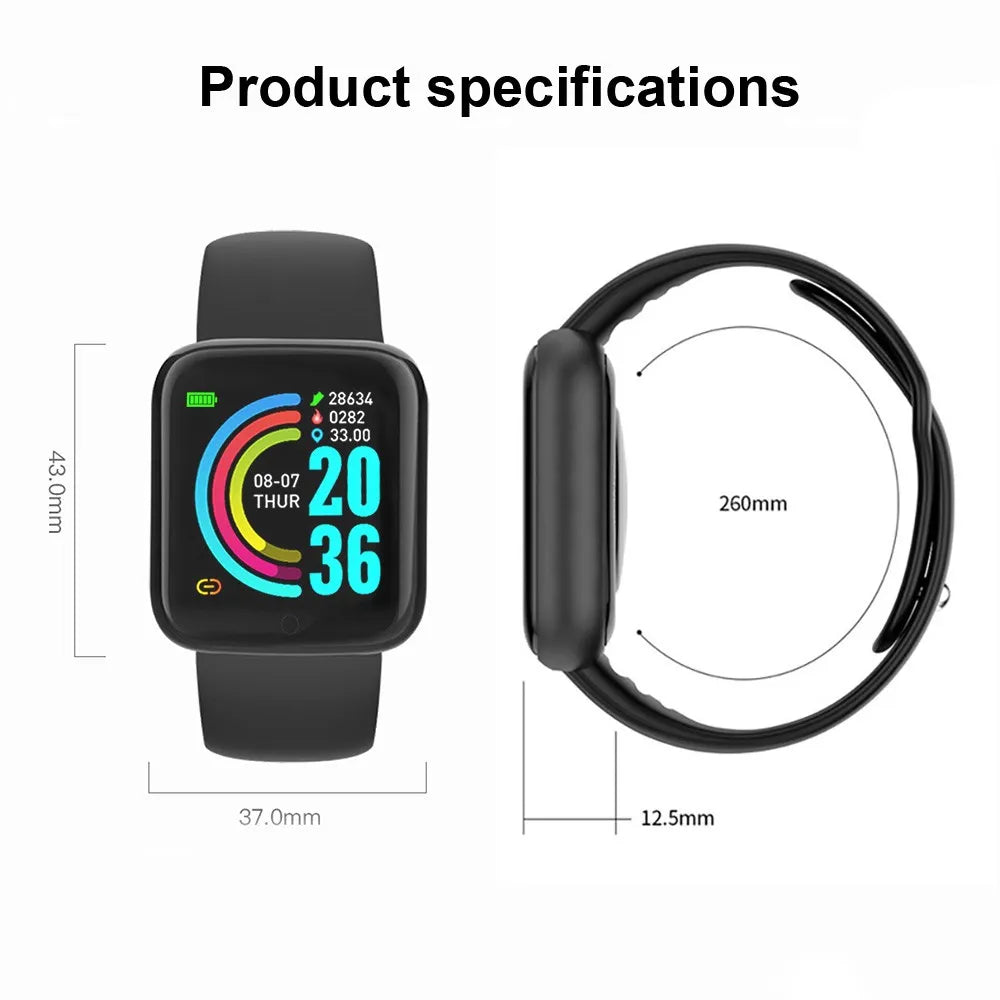 2022 Smart Watch Kids Bluetooth Fitness Tracker