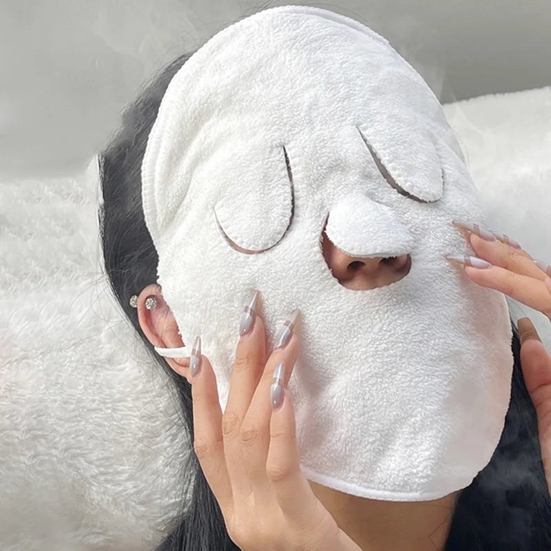 Skin Care Mask Cotton Hot Compress Towel Wet Compress