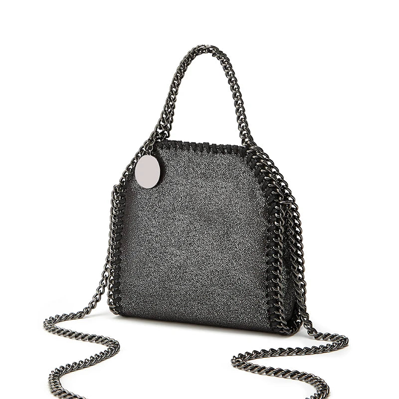 Luxury Designer Women's Chain Crossbody with Quilted
