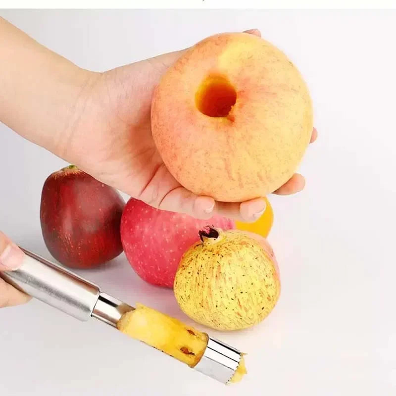 Stainless Steel Pear Seed Remover Cutter Kitchen Gadgets Home Vegetable Tool Apples Red Dates Corers Twist Fruit Core Remove Pit