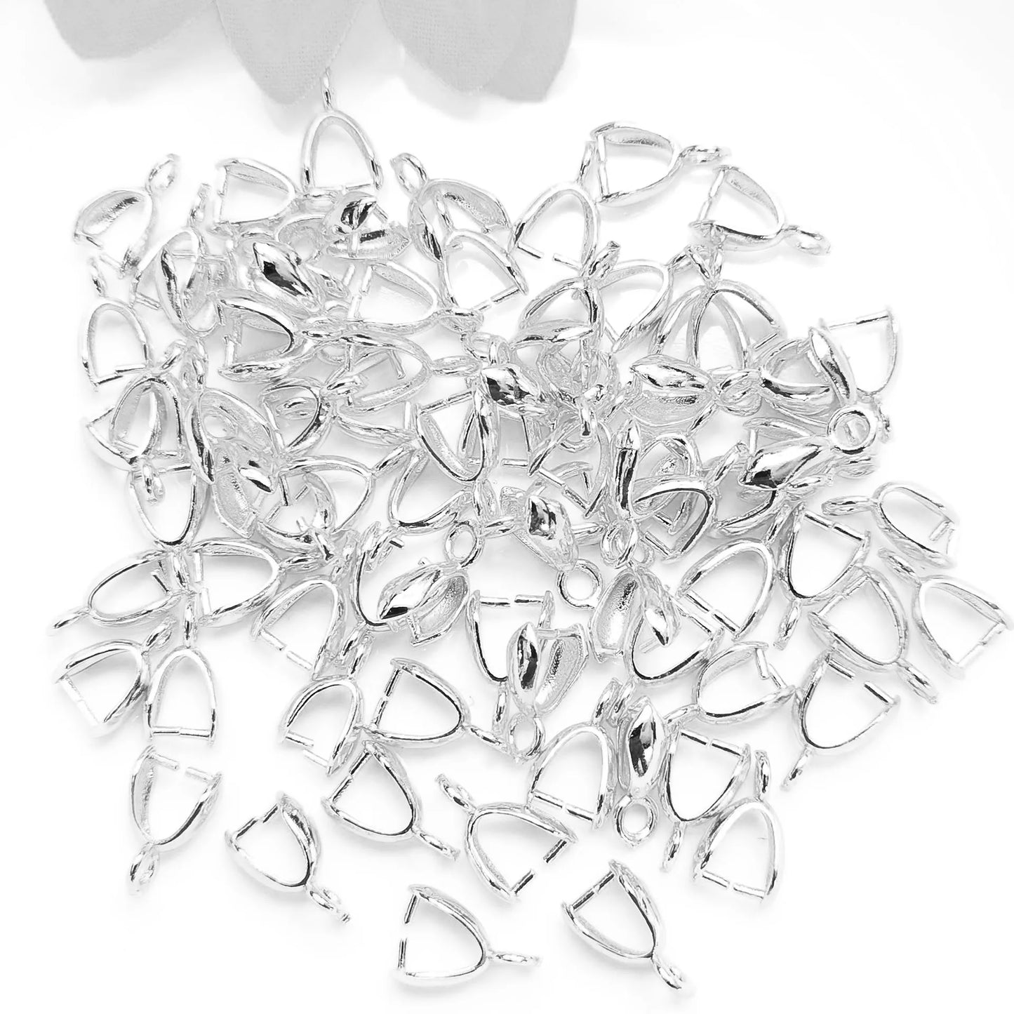 100PCS Wholesale 925 Sterling Silver