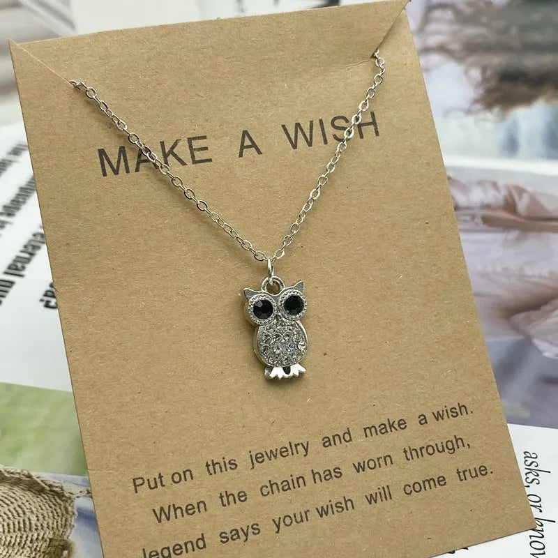 New Trendy Alloy Crystal Cross Chain
