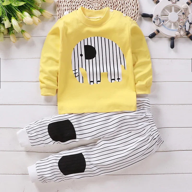 Kids Clothes Children Sets Childrets Sleepwear Underwear Christmas Gift
