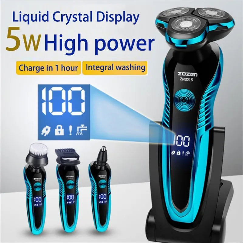 for Men Beard Trimmer Wet-Dry Dual Use
