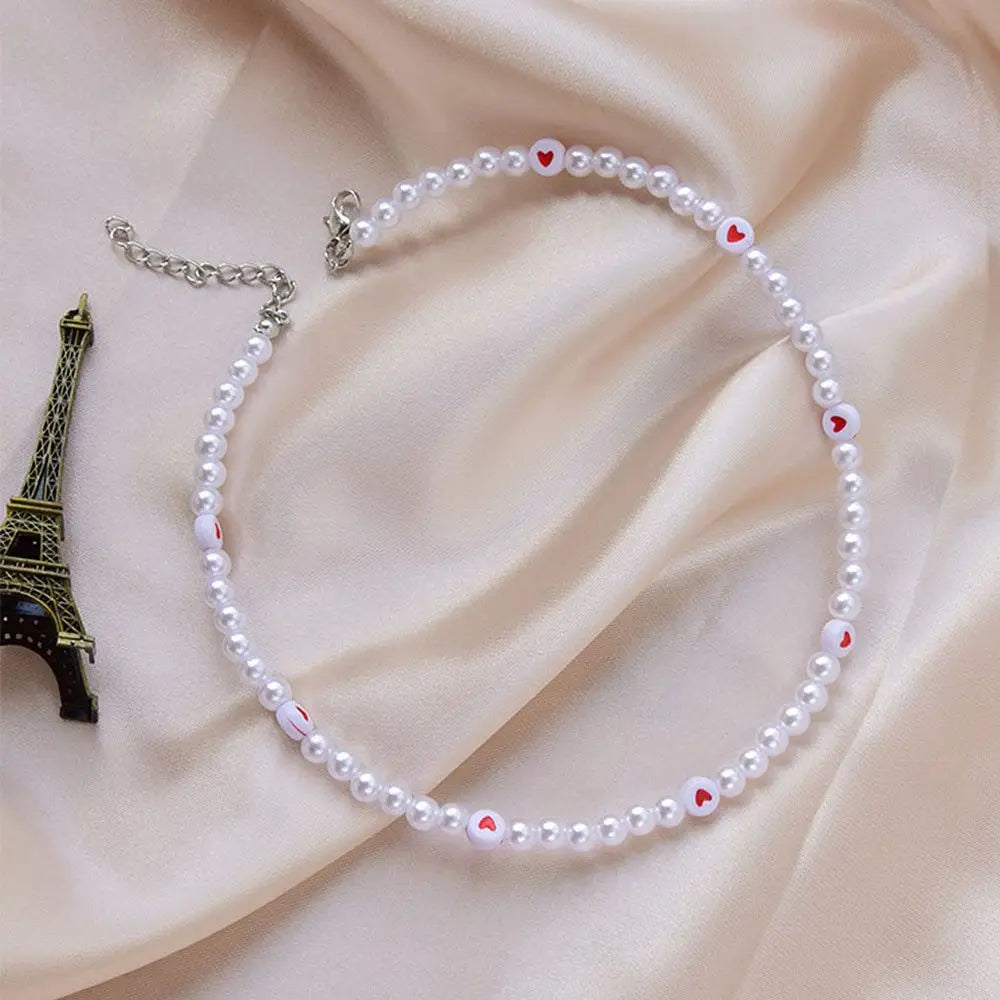 Fashion Simple Heart Pattern Pearl