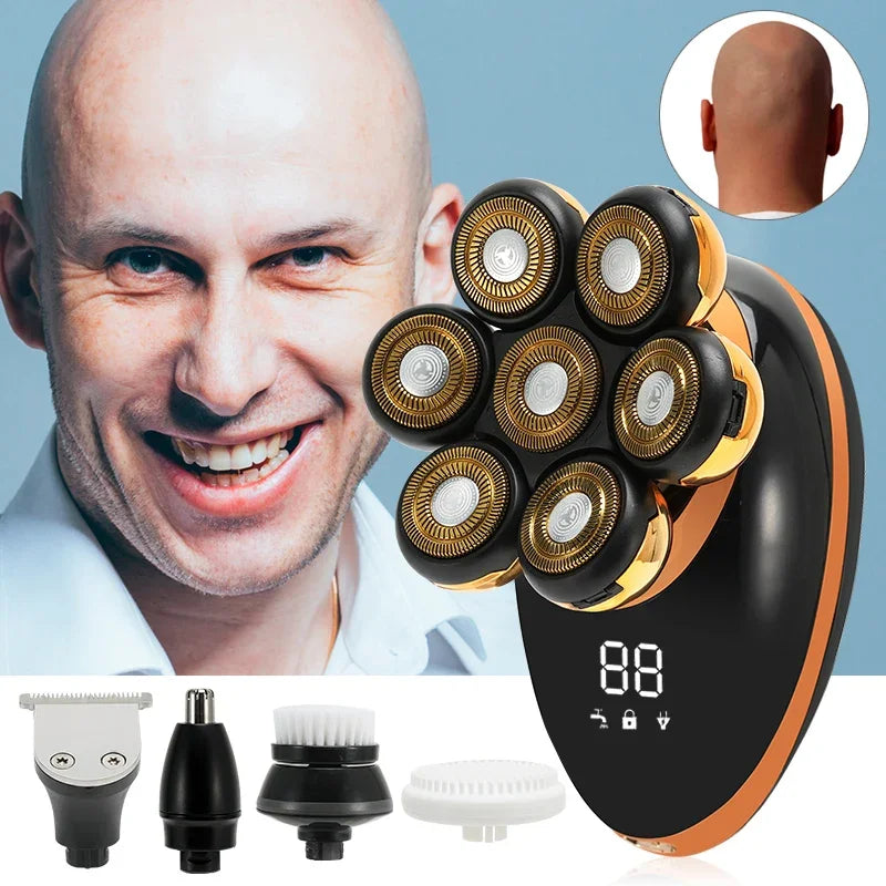 New Shaver For Men 7D Independently 7 Razor Multifunction