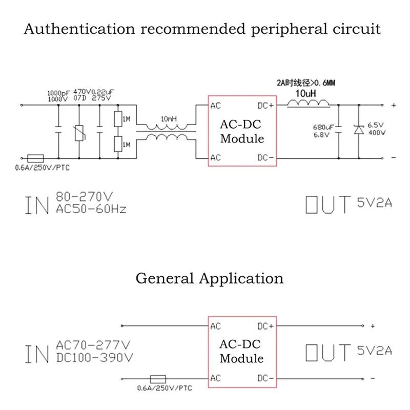 1PC AC-DC Converter Power Supply Module AC 110V 220V
