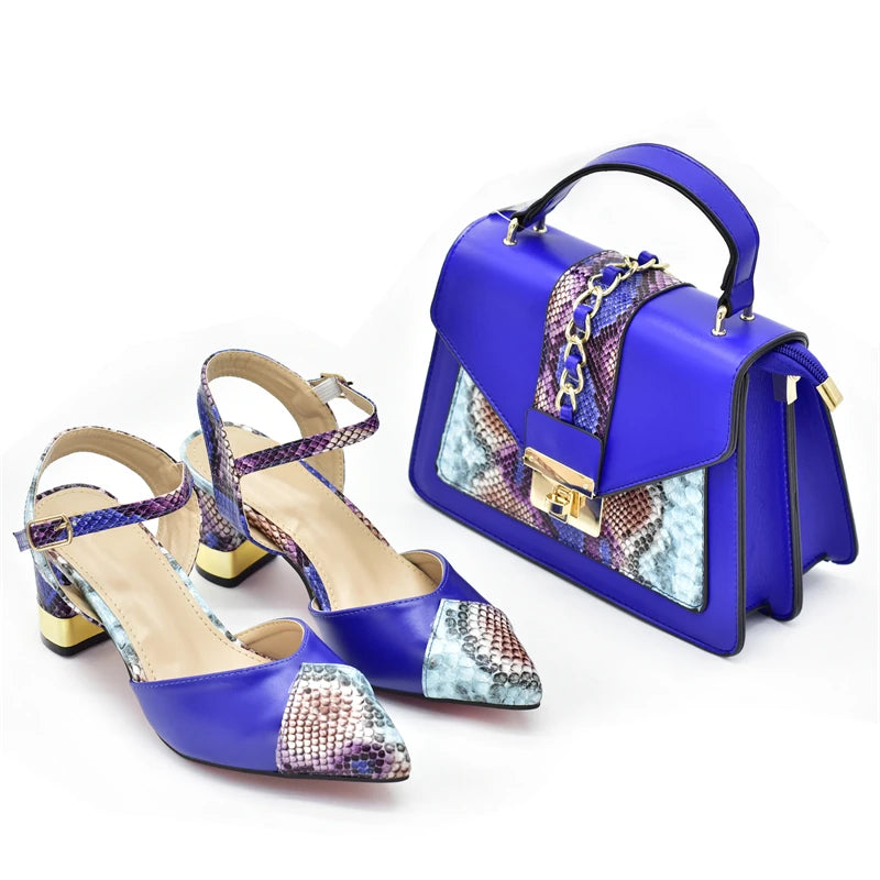 New Arrival Women Matching Shoes and Bag Set