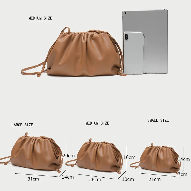 Designer Soft Pu Leather Women Shoulder Bag High Quality