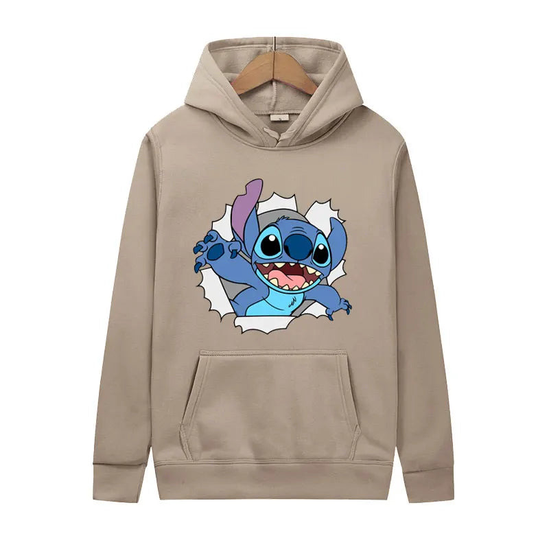 2024 New Fashion Men Pullover Couple Sweatshirt Clothing Tops