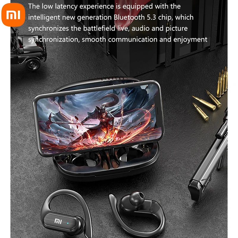 Xiaomi A520 TWS Bluetooth 5.3 Wireless Headphones Sports Waterproof Earphone Stereo Earhook Noise Reduction Earbuds with Mic