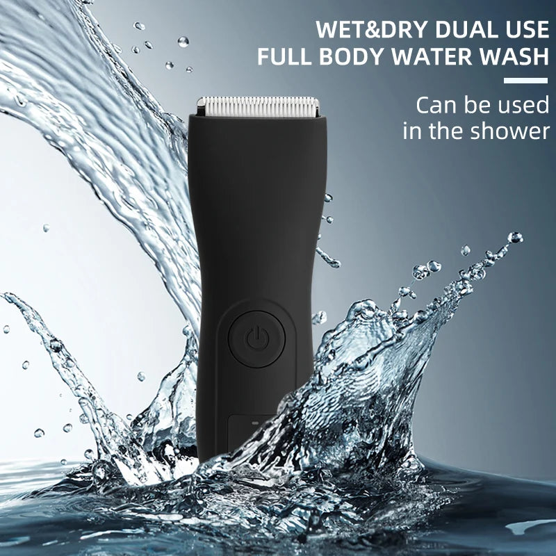 Mens Body Hair Trimmer for Men Balls Women Lady Shaver