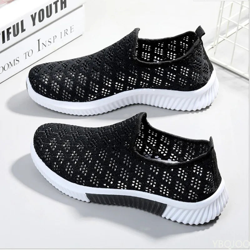 2022 New Fashion Mesh Shoes Women Shoes Casual Sneakers