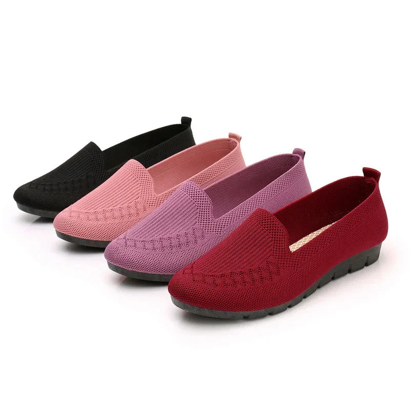 New Mesh Breathable Sneakers Women Breathable Light Slip
