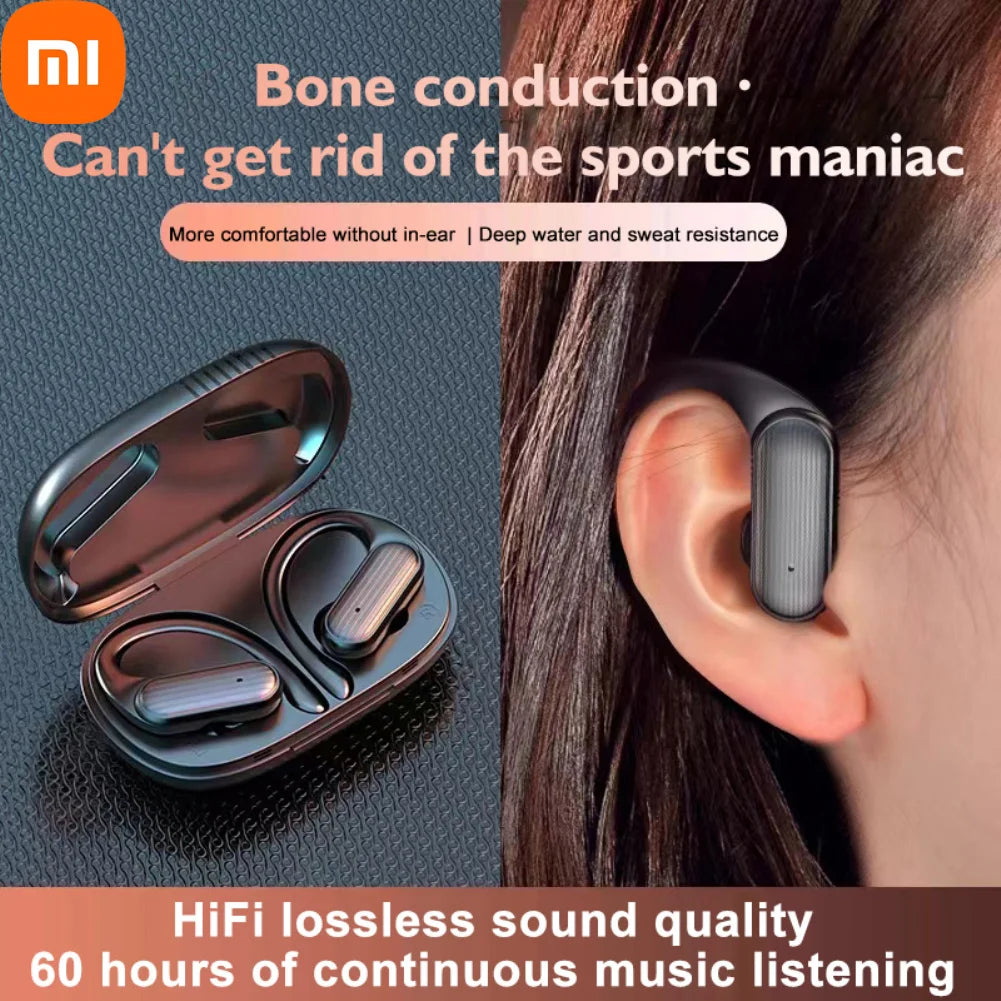 Xiaomi A520 TWS Bluetooth 5.3 Wireless Headphones Sports Waterproof Earphone Stereo Earhook Noise Reduction Earbuds with Mic