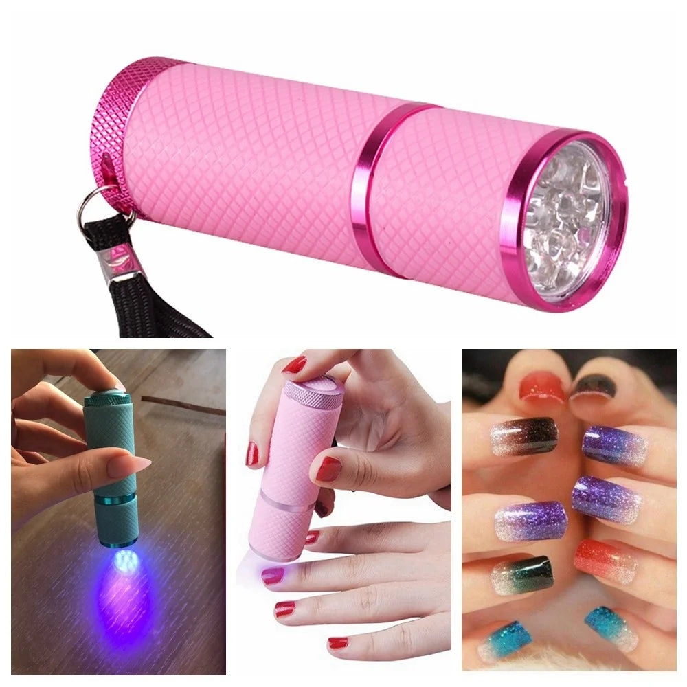 Biutee UV Light Lamp eld Nail Dryer UV Flashlights Nail Tool