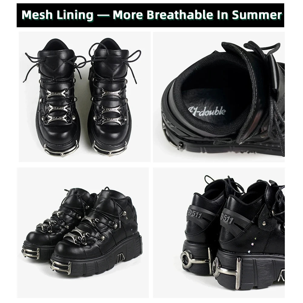 2023 NEW Punk Style Women Shoes Lacehic