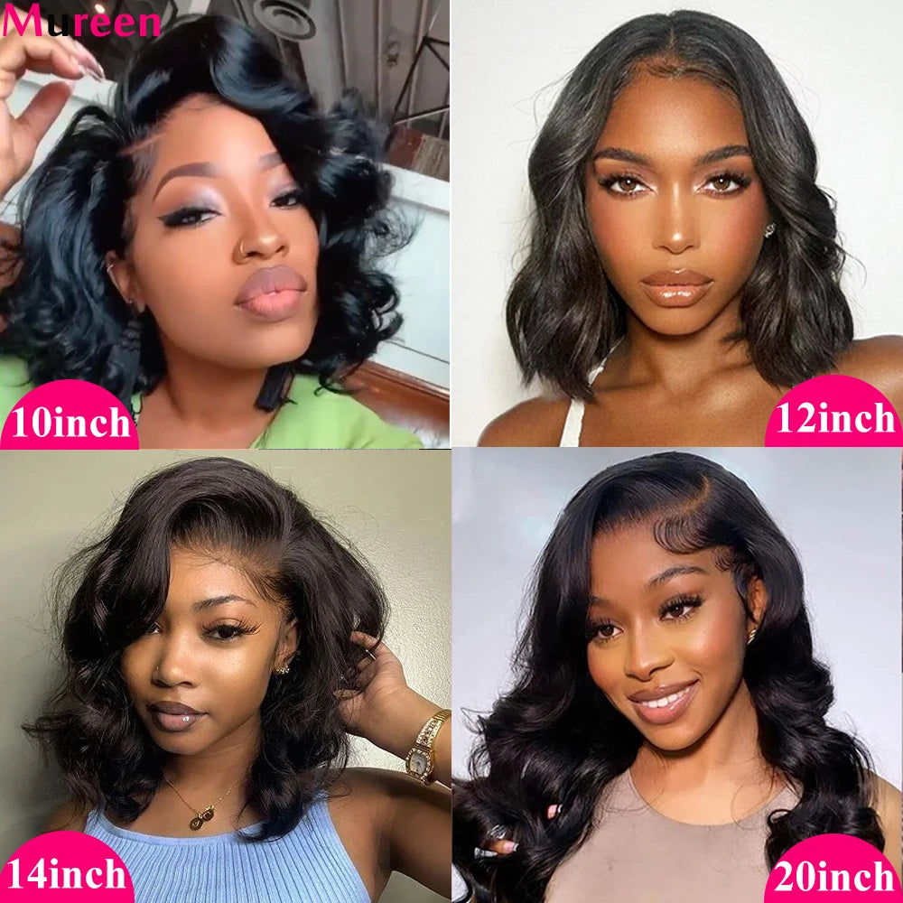 Body Wave Wear And Go Glueless Bob Wigs For Women Readr Natural Wavy