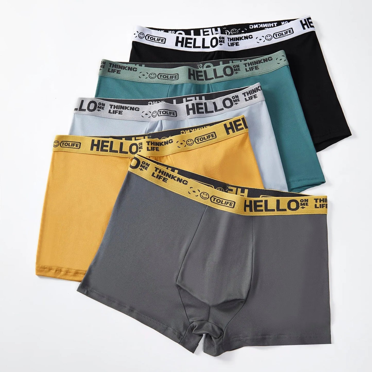 10 Pieces Men Boxers Shorts Underpants Underwear 2XL 3XL 4XL