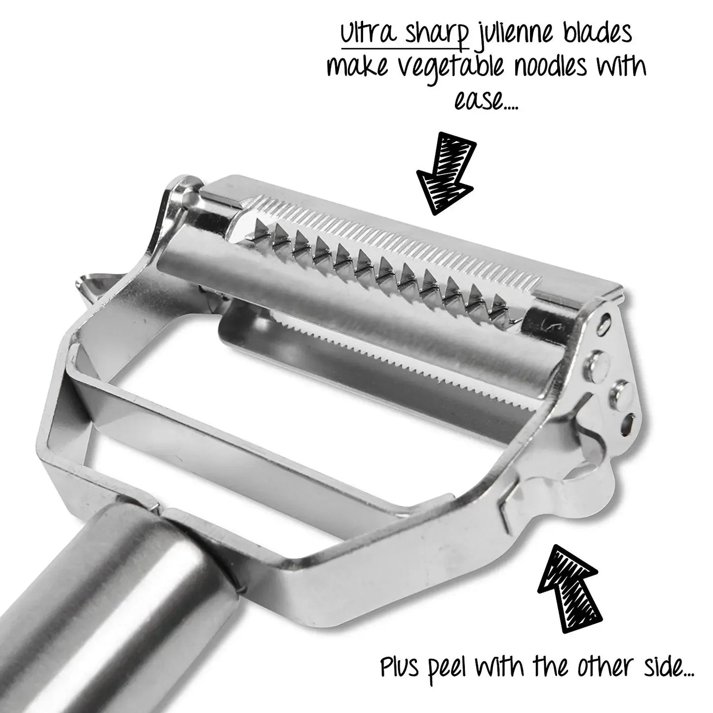 4in1 Peeler Multifunction Grater Julienne Kitchen Tool