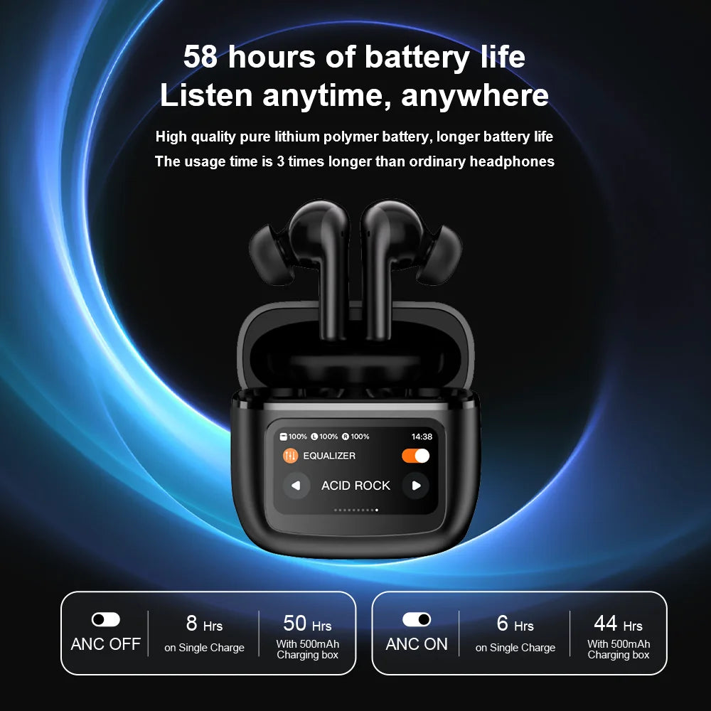 Beatfade S20 Pro Touch Screen ANC Wireless