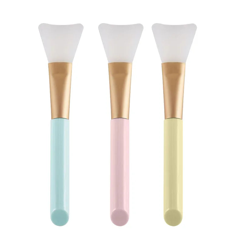 Silicone Facial Mask Brush Face Skin Care Tool Soft-head