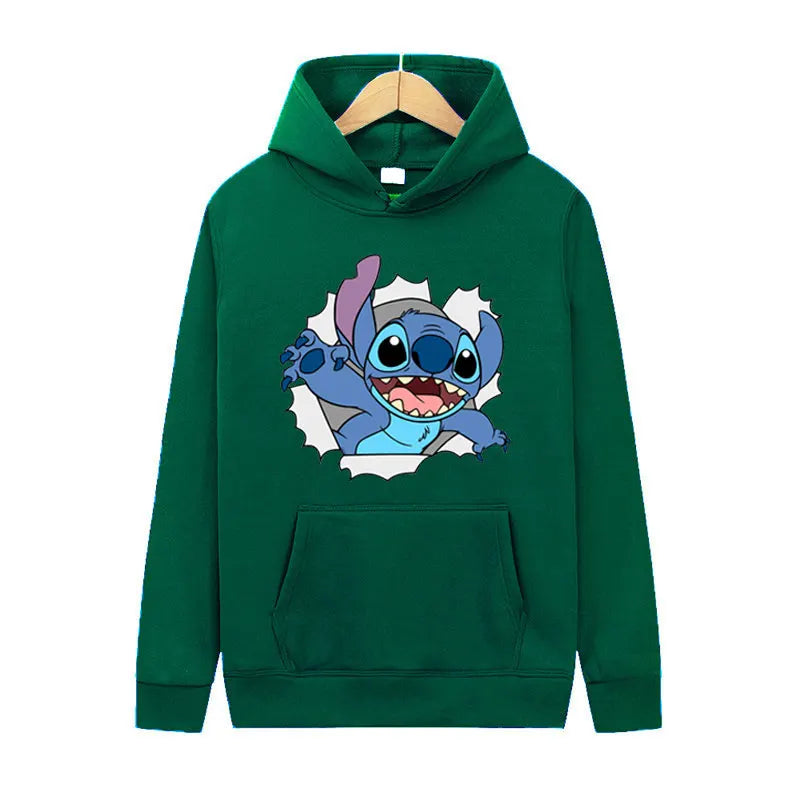 2024 New Fashion Men Pullover Couple Sweatshirt Clothing Tops
