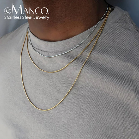 eManco Snake Chain Choker
