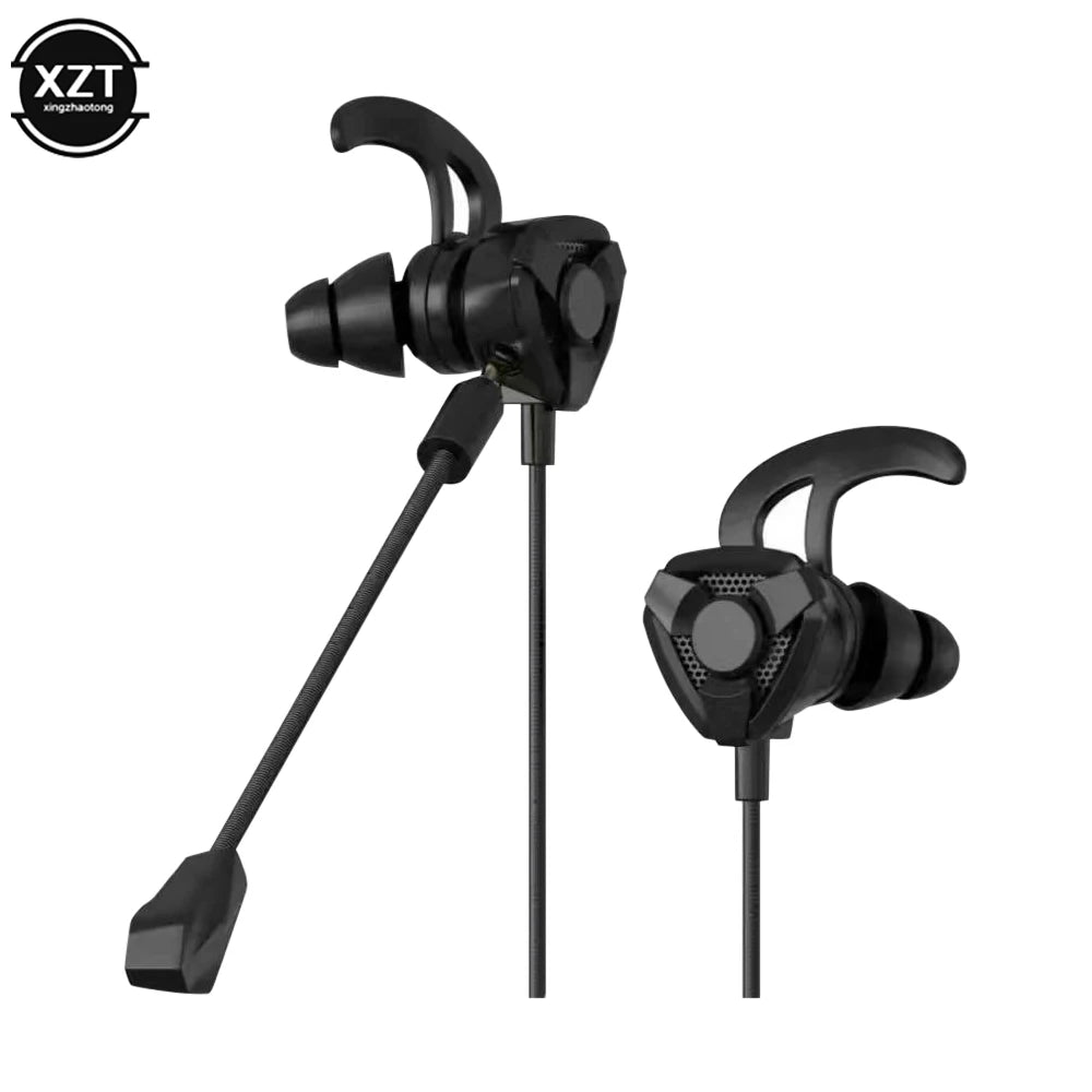 Gamer Headphones Wired Earphone Gamin Phone
