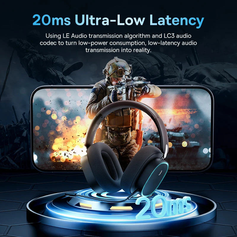 Baseus GH02 Gaming Wireless Headphone with Mic