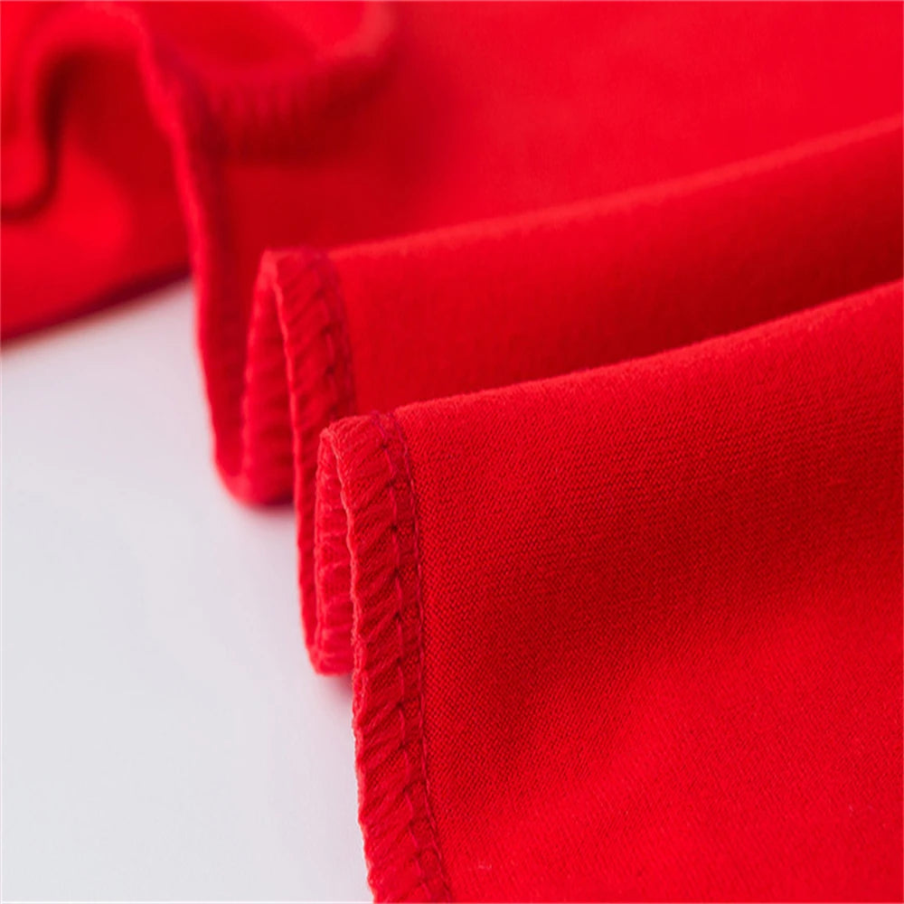 Summer Round Neck T-shirt for Boys Girl+shorts Set Children's Printed Cotton Breathable Leisure Brand Short Sleeve Clothing