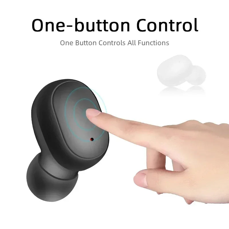 E6S Wireless Bluetooth Earphones TWh Microphone Headphones For iPhoNE