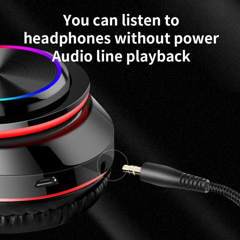 Wireless Bluetooth Headset Colorful