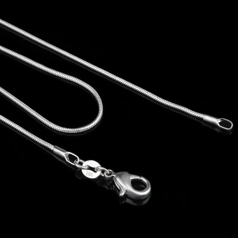 925 sterling silver necklace women,