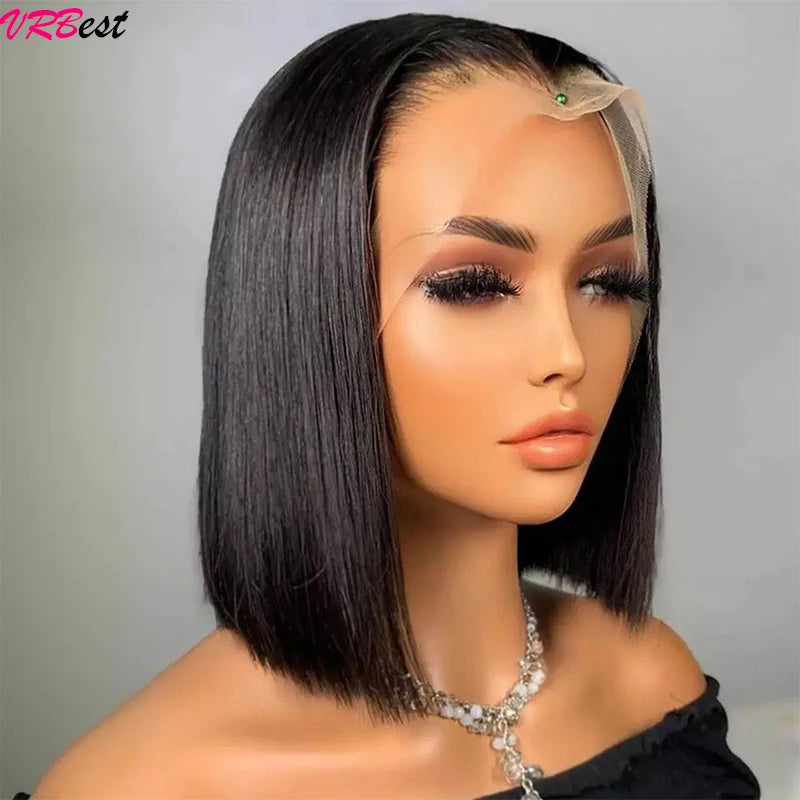 Straight Bob Wig Lace Front Human HaiR Wig