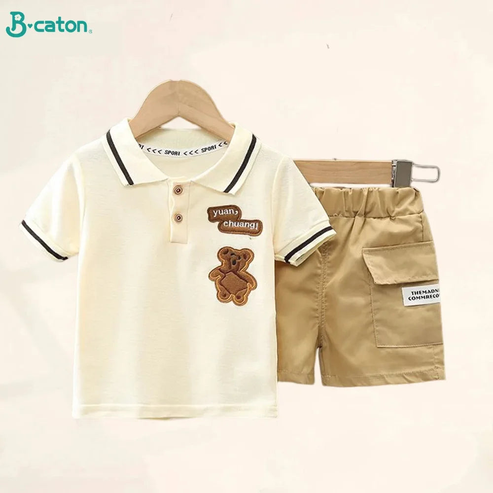 2PCS Children Clothing mother Kids Clothes Short sleeve fashion