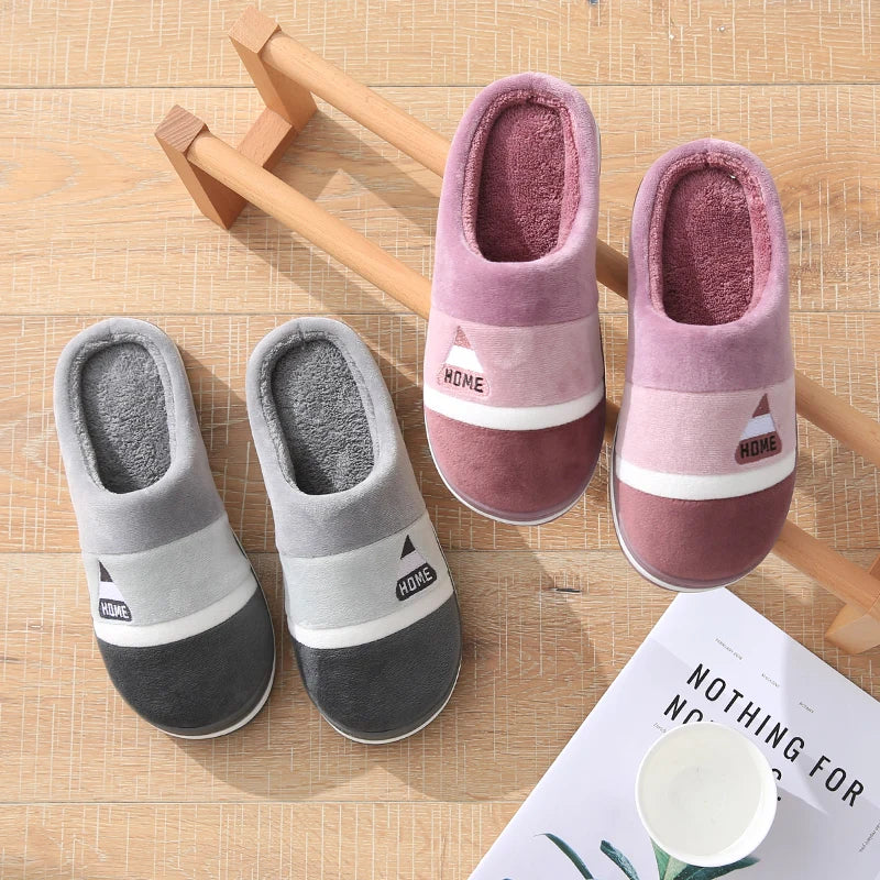 Winter Footwear Flat New Summer Women Indoor Home Non Slip Versatile House Shoes Warm Plush Cotton Slippers