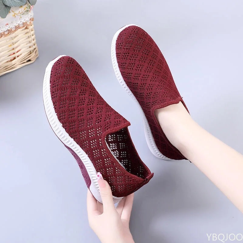 2022 New Fashion Mesh Shoes Women Shoes Casual Sneakers