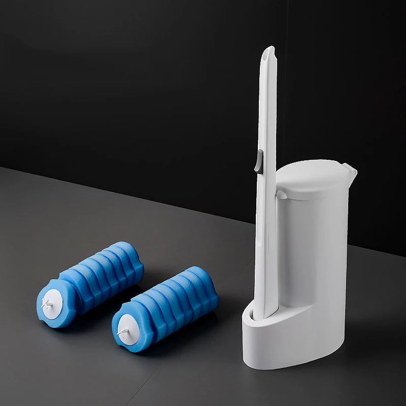 Disposable Toilet Brush Cleaner With Long Handle