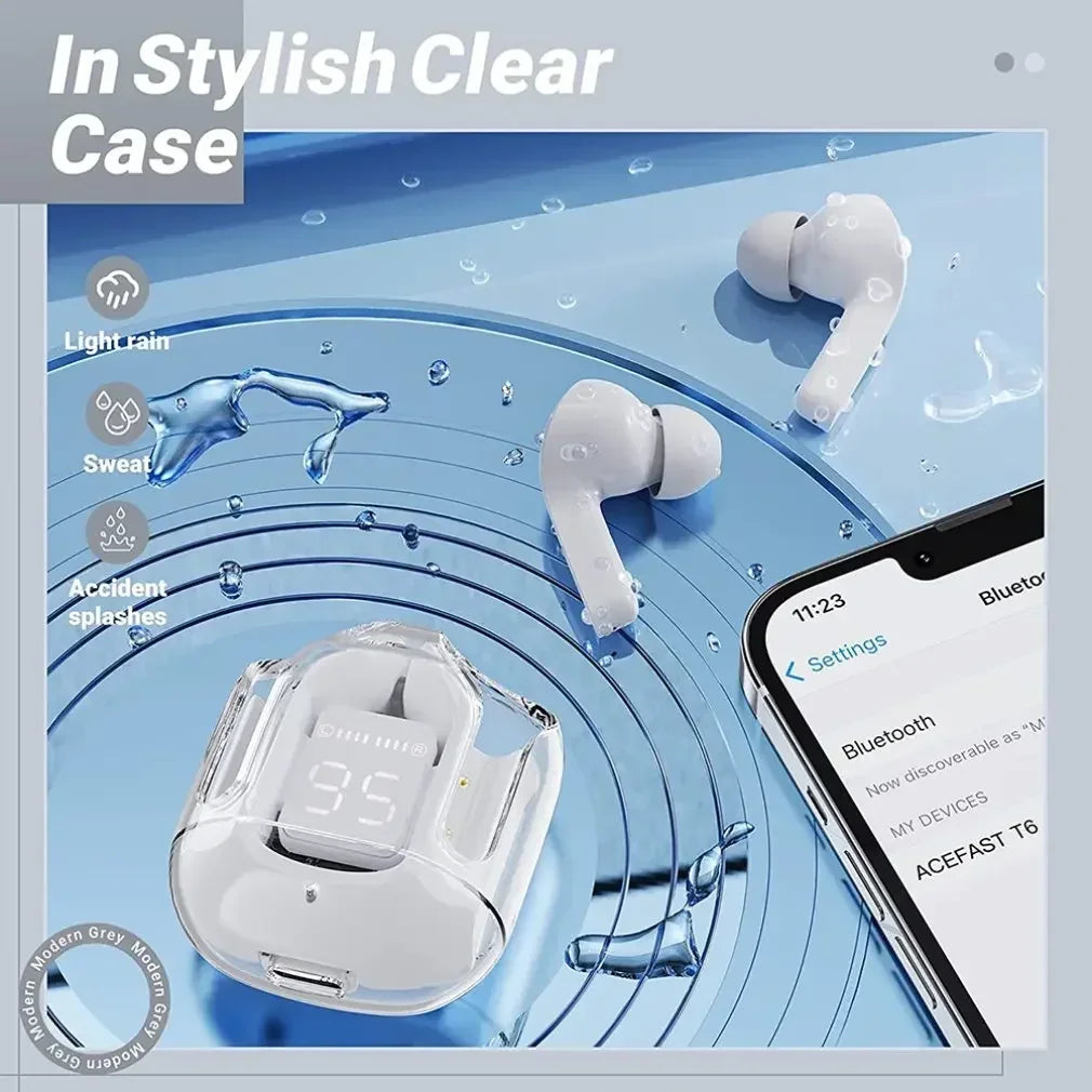 BT30 TWS Bluetooth Earbuds Mic Headphones