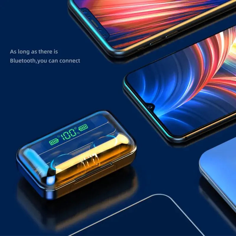 NEW F9 upgrade TWS Bluetooth Earphones Wirelesoof
