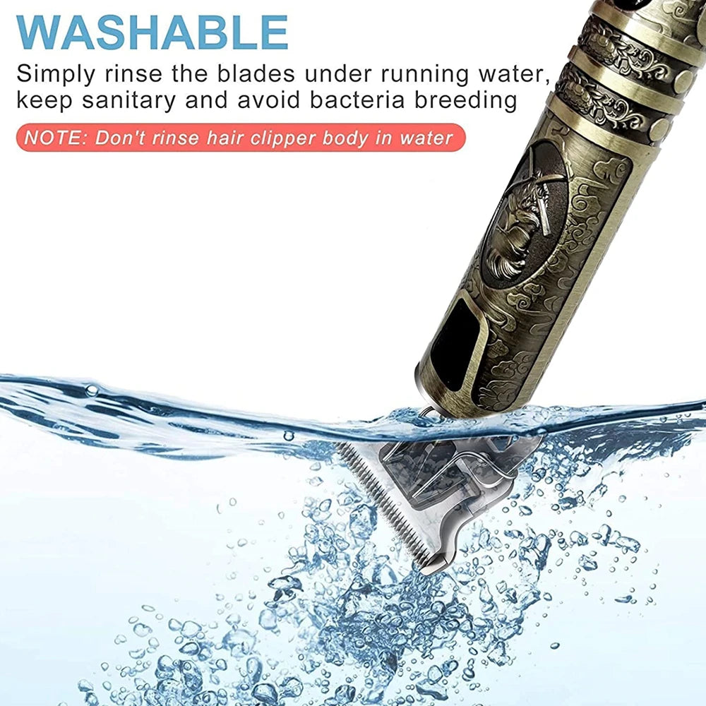 T9 LCD Electric Hairder Hair Precision Trimmer for Men