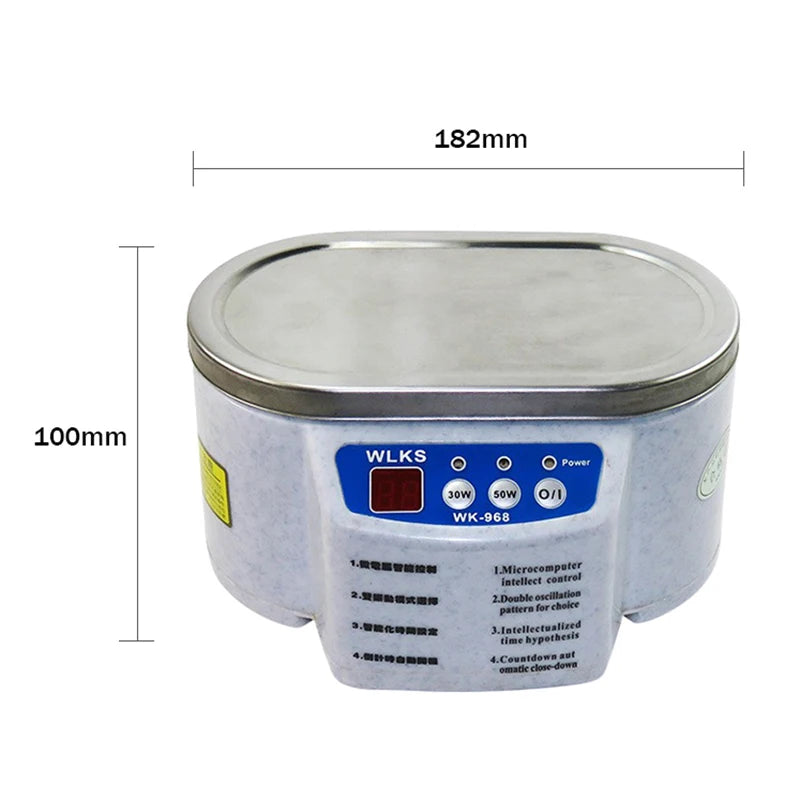 628ml Ultrasonic Cleaner Ultrasonic Machine Ultrasound Jewelry Cleaner